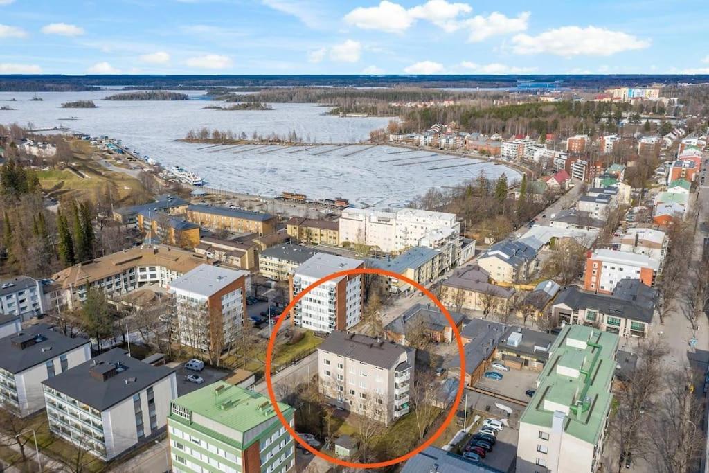 Ydinkeskusta Kaksio Saimaa Naekymillae, Ac, Wifi, Parveke Apartment Lappeenranta Ngoại thất bức ảnh